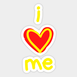 I Love Me Sticker